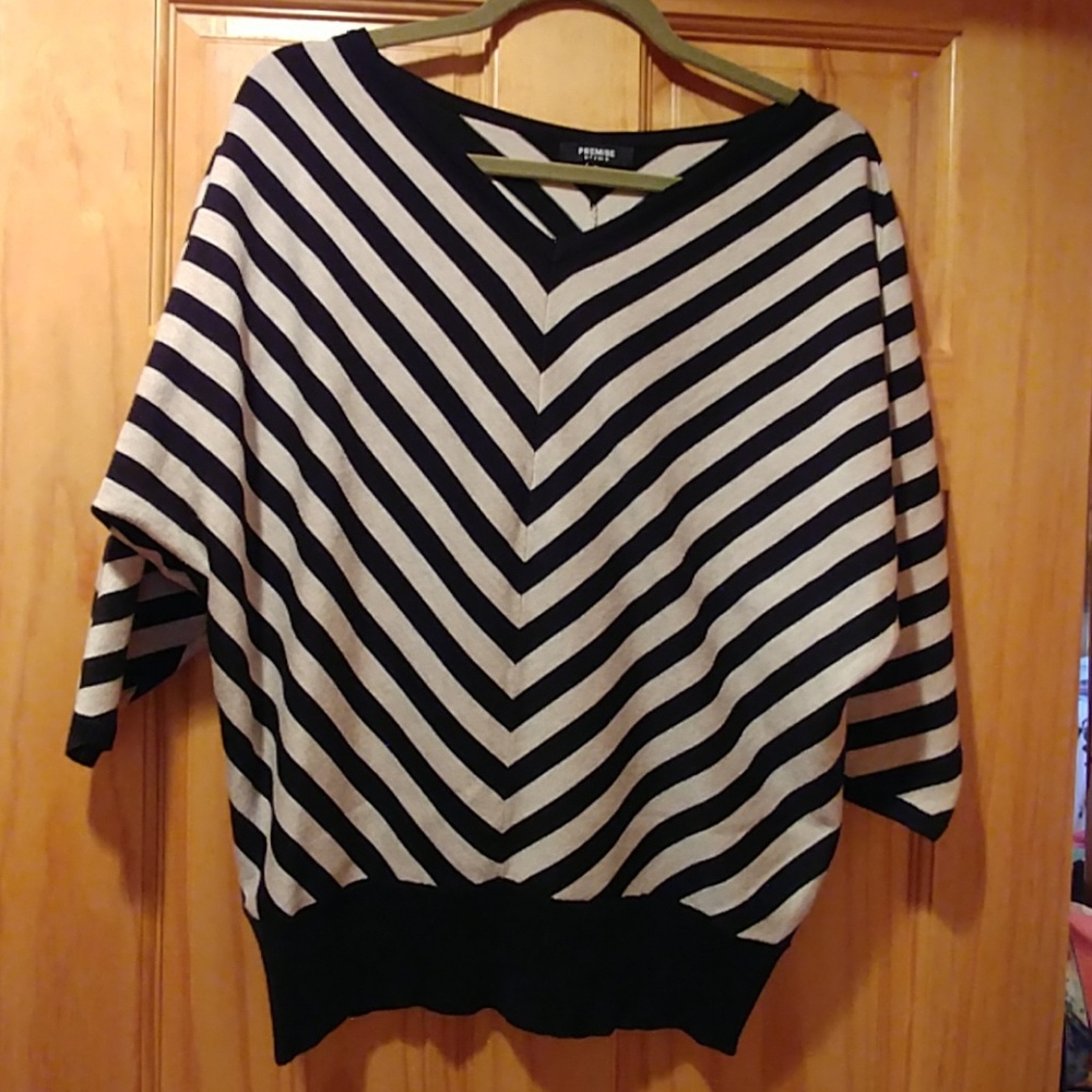 Bat wing sweater